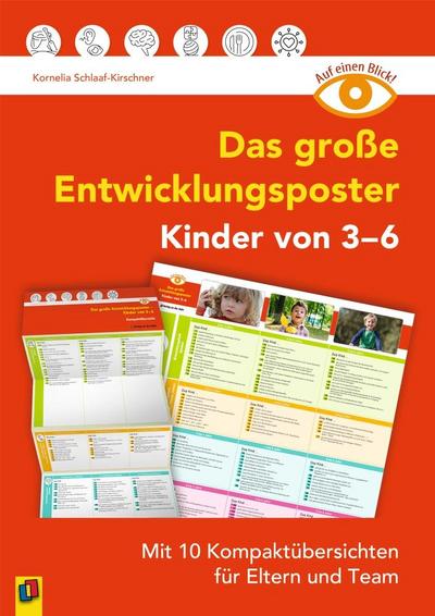 Das große Entwicklungsposter - Kinder von 3-6
