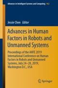 Advances in Human Factors in Robots and Unmanned S