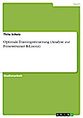 Optimale Trainingssteuerung (Analyse zur Fitnesstrainer B-Lizenz)