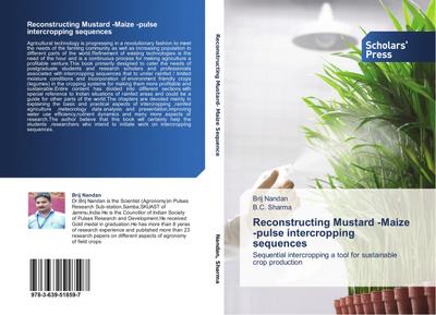 Reconstructing Mustard -Maize -pulse intercropping sequences