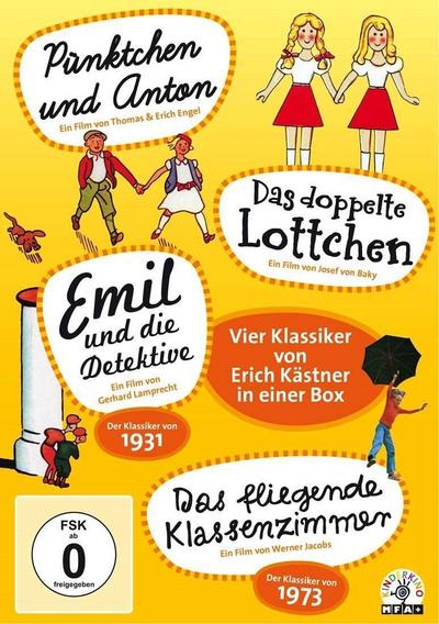 Erich Kästner-Box (4 DVDs)