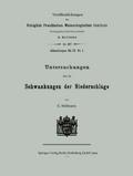 Untersuchungen über die Schwankungen der Niederschläge