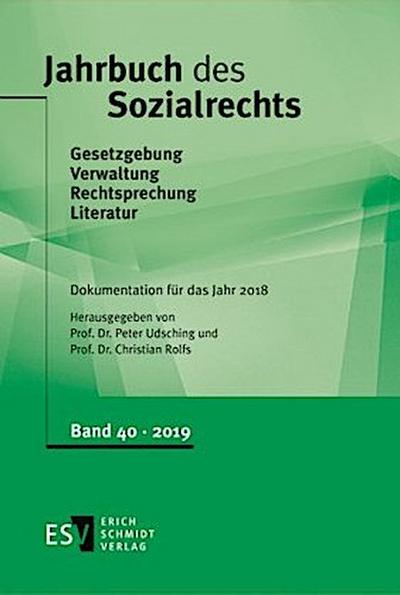 Jahrbuch des Sozialrechts Jahrbuch des Sozialrechts Dokumentation für das Jahr 2018