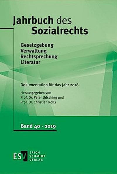Jahrbuch des Sozialrechts -  - Dokumentation für das Jahr 2018
