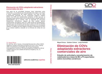 Eliminación de COVs adaptando extractores comerciales de aire