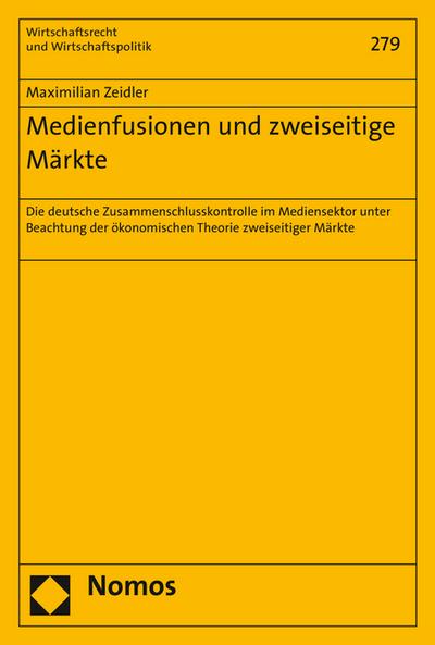 Medienfusionen und zweiseitige Märkte