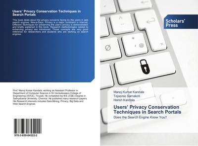 Users’ Privacy Conservation Techniques in Search Portals