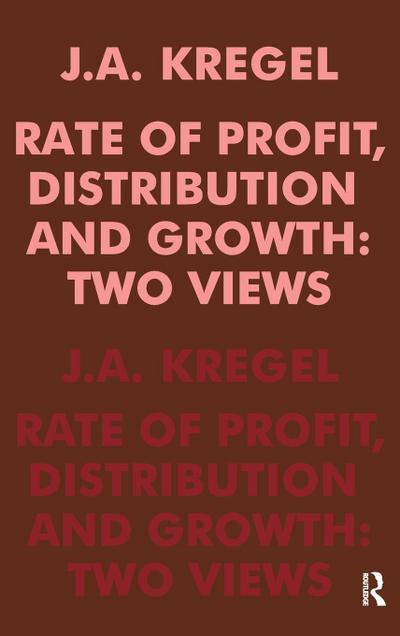 Rate of Profit, Distribution and Growth