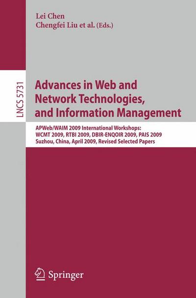 Advances in Web and Network Technologies and Information Management