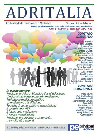 ADR Italia (Numero 1/2018)