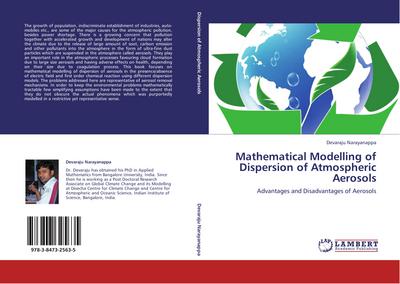 Mathematical Modelling of Dispersion of Atmospheric Aerosols