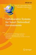Collaborative Systems for Smart Networked Environm
