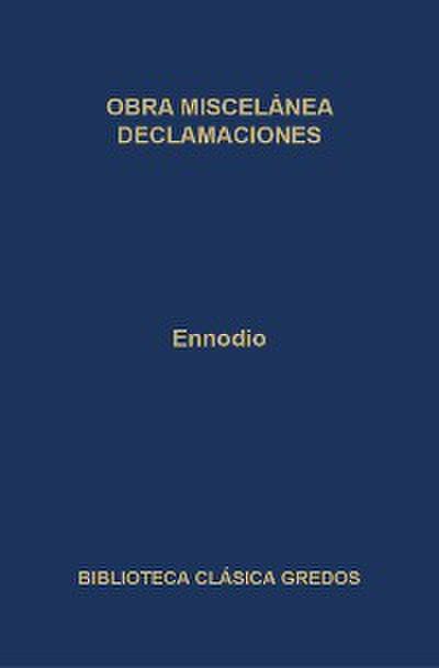 Obra miscelánea declamaciones