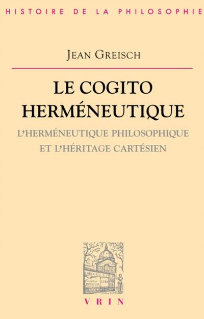 Le cogito herméneutique