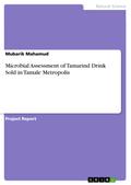 Microbial Assessment of Tamarind Drink Sold in Tamale Metropolis