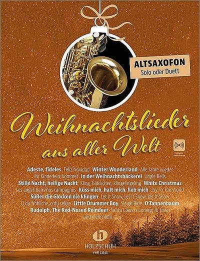 Weihnachtslieder aus aller Welt - Altsaxofon