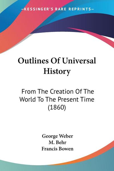 Outlines Of Universal History
