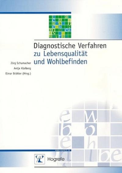 Diagnostische Verfahren zu Lebensqualität und Wohlbefinden