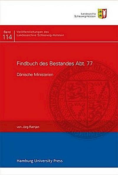 Findbuch des Bestandes Abt. 77