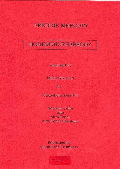 Bohemian Rhapsodyfor 4 saxophones