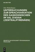 Untersuchungen zur Sprachvariation des Gaskognisch