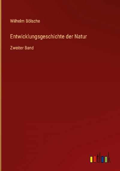 Entwicklungsgeschichte der Natur
