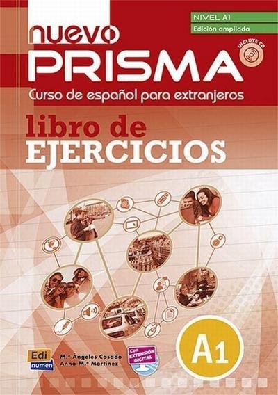 Nuevo PRISMA A1 Libro de ejercicios, Edición ampliada (12 unidades), m. Audio-CD