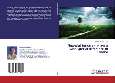 Financial Inclusion in India with Special Reference to Odisha