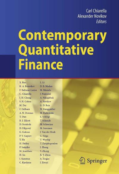 Contemporary Quantitative Finance