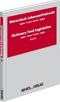 Dicitonary Food Legislation/Wörterbuch Lebensmitte