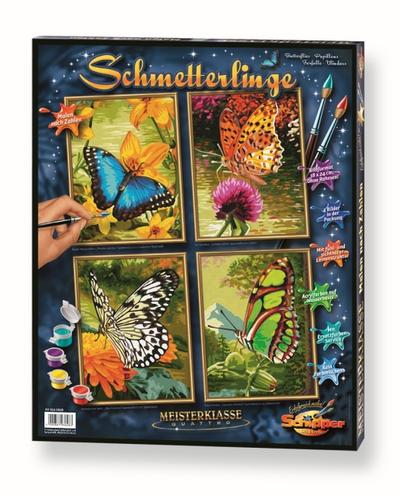 Schipper Malen nach Zahlen: Schmetterlinge (Quattro)