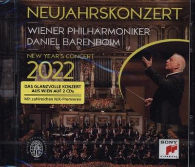 Neujahrskonzert 2022 / New Year’s Concert 2022, 2 Audio-CD
