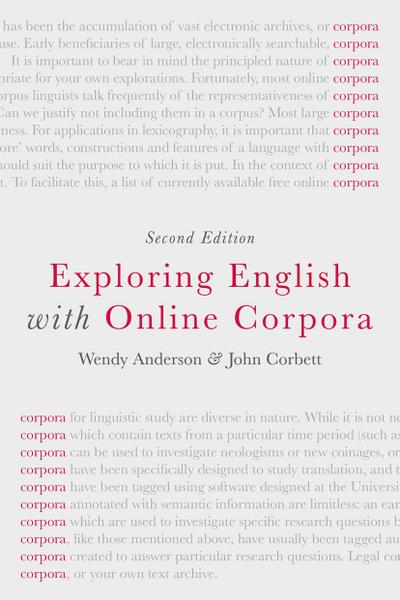 Exploring English with Online Corpora