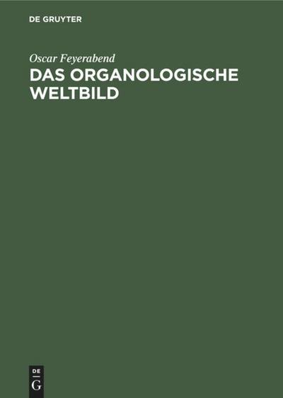 Das organologische Weltbild