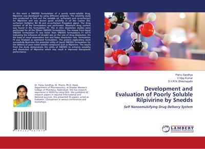 Development and Evaluation of Poorly Soluble Rilpivirine by Snedds