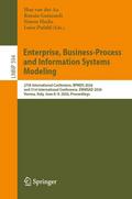 Enterprise, Business-Process and Information Syste