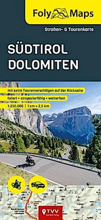 FolyMaps Südtirol Dolomiten 1:250 000