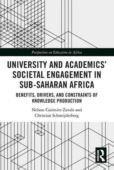 University and Academics’ Societal Engagement in Sub-Saharan Africa