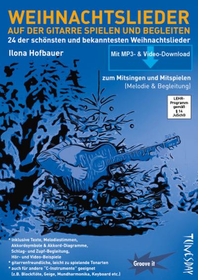 Weihnachtslieder auf der Gitarre spielen und begleiten