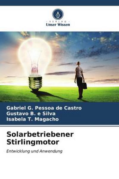 Solarbetriebener Stirlingmotor