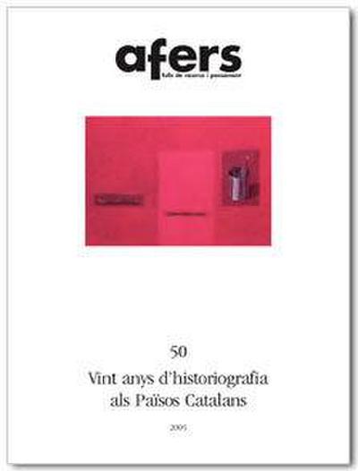 Olmos I Tamarit, V: Vint anys d’historiografia als països ca