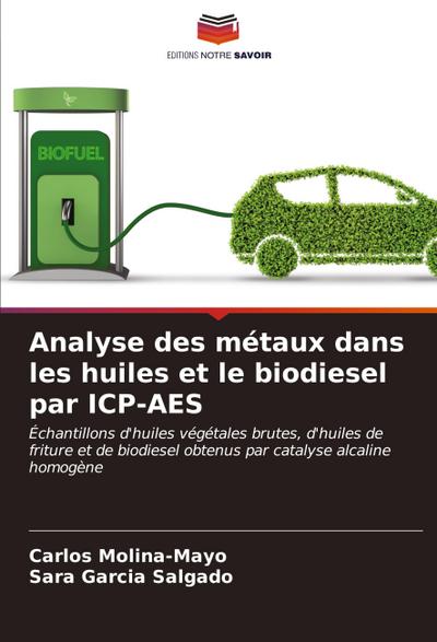 Analyse des métaux dans les huiles et le biodiesel par ICP-AES