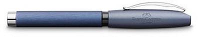 Faber-Castell 148442 - Füller Essentio, Feder EF, Aluminium Blau