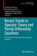 Recent Trends in Operator Theory and Partial Diffe