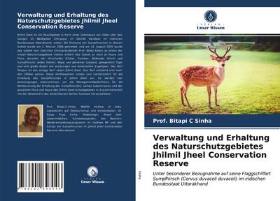 Verwaltung und Erhaltung des Naturschutzgebietes Jhilmil Jheel Conservation Reserve