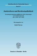 Justizreform und Rechtsstaatlichkeit