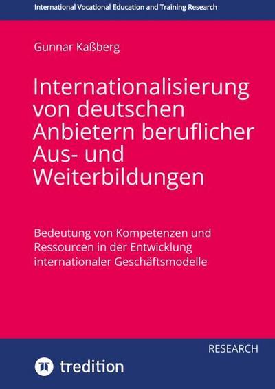 Internationalisierung von deutschen Anbietern beruflicher Aus- und Weiterbildungen