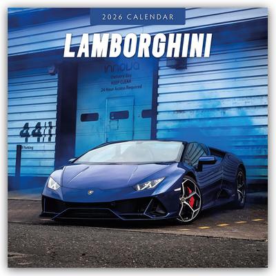 Lamborghini 2026 - 16-Monatskalender
