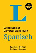 Langenscheidt Universal-Wörterbuch Spanisch - mit Bildwörterbuch
