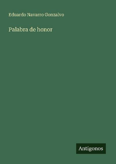 Palabra de honor